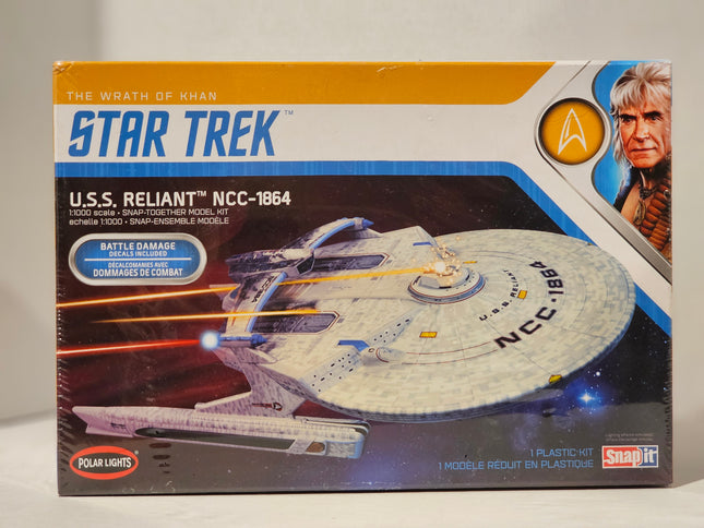 Star Trek USS Reliant NCC-1964 Snapit Model Kit