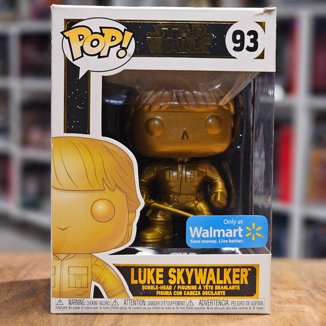 Star Wars Pop! #93 Gold Luke Skywalker