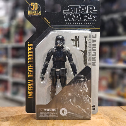 Star Wars The Black Series Archive Imperial Death Trooper 6" Figure Rogue One: A Story Lucasfilm 50th Anniversary Action Figure