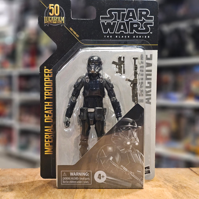 Star Wars The Black Series Archive Imperial Death Trooper 6" Figure Rogue One: A Story Lucasfilm 50th Anniversary Action Figure