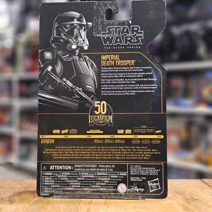 Star Wars The Black Series Archive Imperial Death Trooper 6" Figure Rogue One: A Story Lucasfilm 50th Anniversary Action Figure