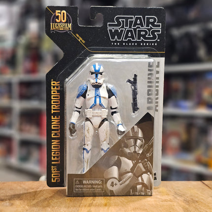 Star Wars The Black Series Archive 501st Legion Clone Trooper: The Clone Wars Lucasfilm 50th Anniversary Action Figure