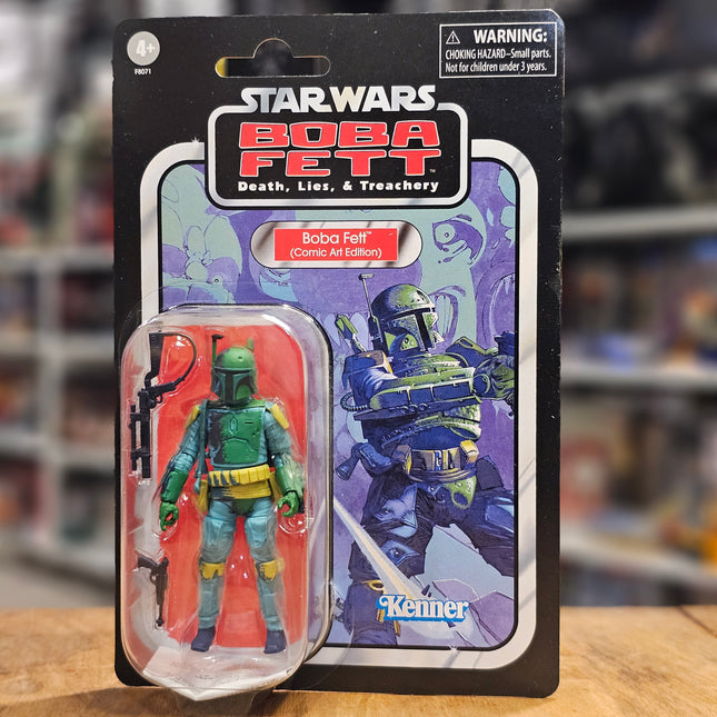 Star Wars The Vintage Collection Boba Fett Comic Art Edition