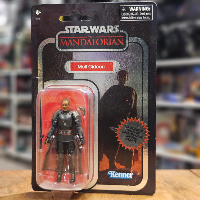 Star Wars The Vintage Collection The Mandalorian Moff Gideon Carbonized