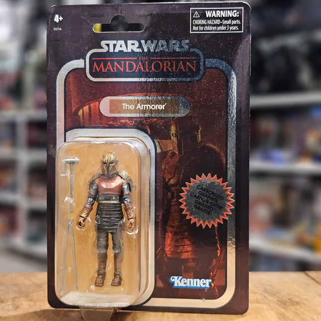 Star Wars The Vintage Collection The Mandalorian The Armorer Carbonized