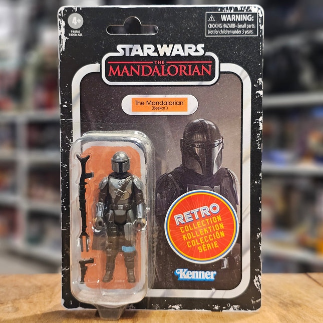 Star Wars The Vintage Collection The Mandalorian The Mandalorian Beskar Retro Collection