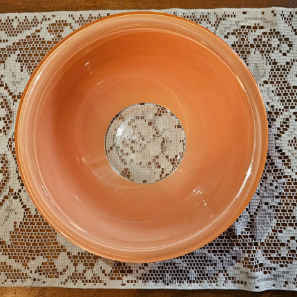 Vintage Set of 3 Glass Pyrex Pastel Clear Bottom Nesting Mixing Bowls