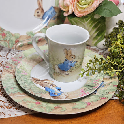 Peter Rabbit Green Meadow by Zrike Mug- Set of 2