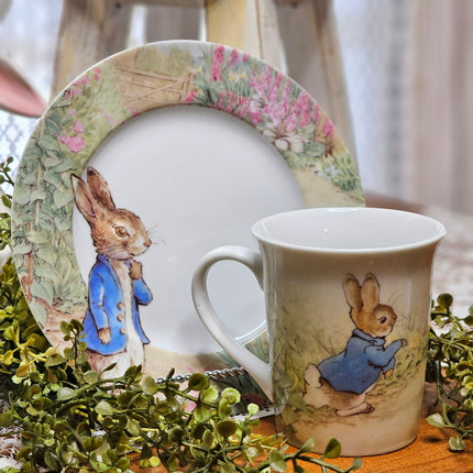 Peter Rabbit Green Meadow by Zrike Salad Plate - Set of 2