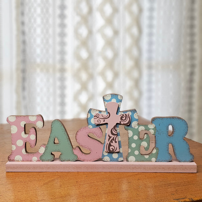 Wooden Easter Sign