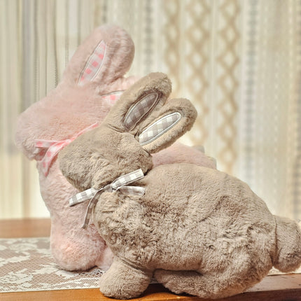 Small Sitting Bunny Pillow