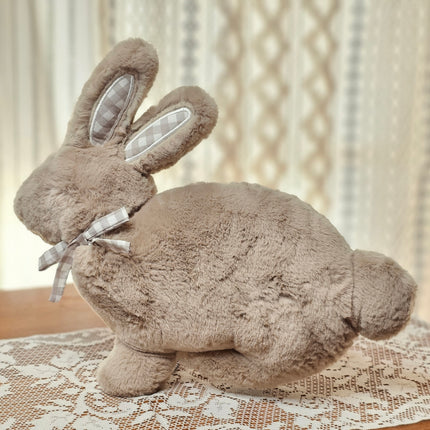 Small Sitting Bunny Pillow