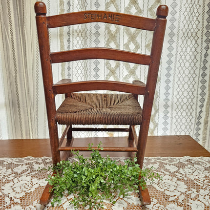 1960's Scandinavian Child's Rocking Chair - Stephanie
