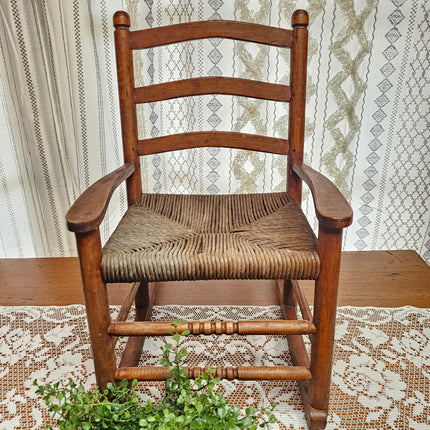 1960's Scandinavian Child's Rocking Chair