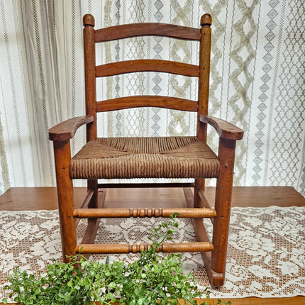 1960's Scandinavian Child's Rocking Chair