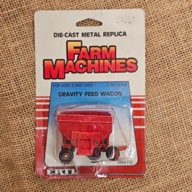 ERTL Gravity Feed Wagon Tractor Attachment 1/64 Scale