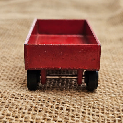 Tootsie Toy International Red Farm Trailer Cart Wagon 1/64 Scale