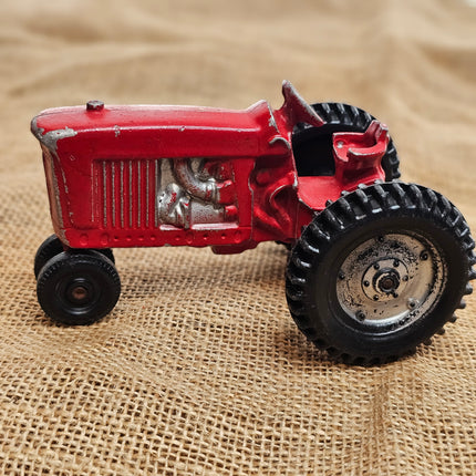 Vintage 1950's Die Cast Metal Toy Tractor
