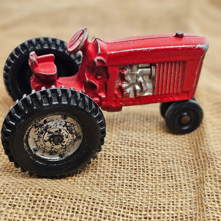 Vintage 1950's Die Cast Metal Toy Tractor