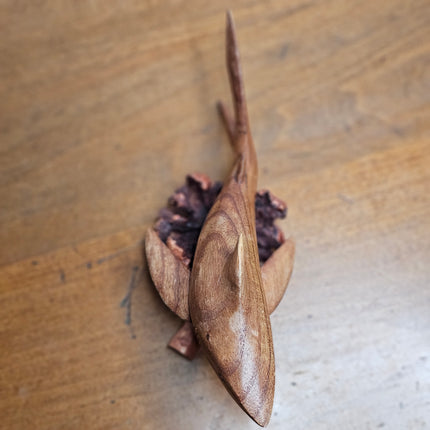 Tiger Shark Wood Carving