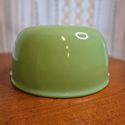 Vintage 9" Jadeite Mixer Bowl With Handles