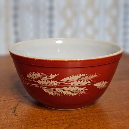 Vintage Pyrex Autumn Harvest 402 | 7" Nesting Mixing Bowl