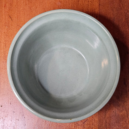8" Green Stoneware Mixing Bowl
