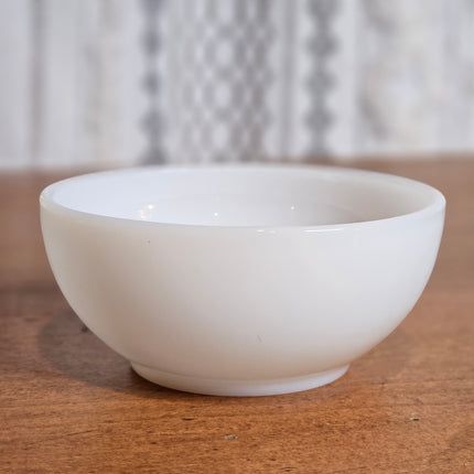 Vintage 5" Fire King Milk Glass Berry Bowl