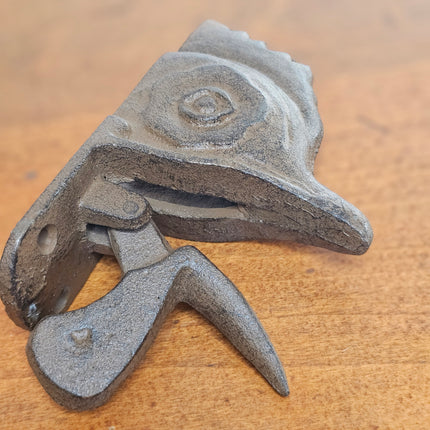Cast Iron Rooster Head Door Knocker