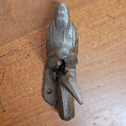 Cast Iron Rooster Head Door Knocker