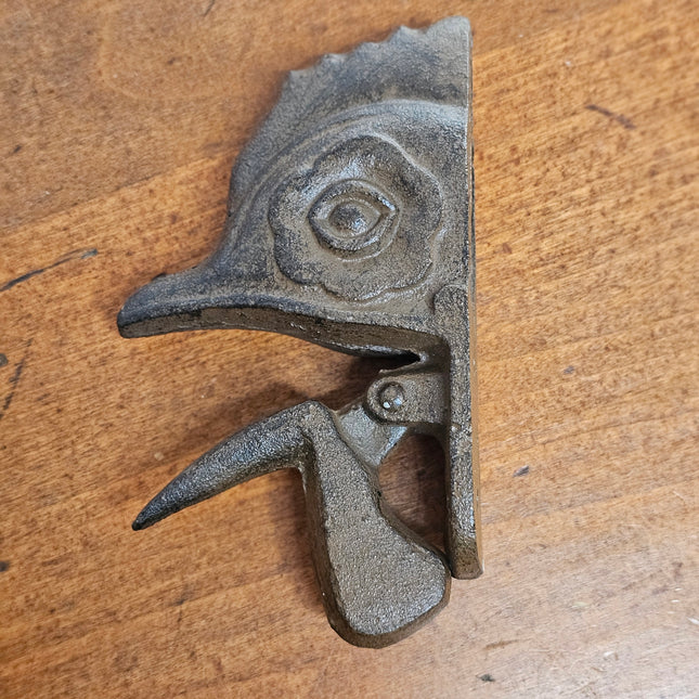 Cast Iron Rooster Head Door Knocker