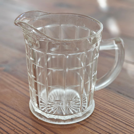 Hazel Atlas Glass Cream and Sugar Set