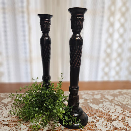 Set of 2 Southern Living at Home Garrity House Candlesticks