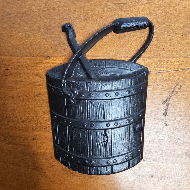 Vintage Sexton Cast Metal Well Bucket Wall Decor