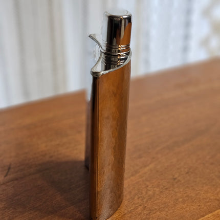 Vintage Hammered Tin Flask