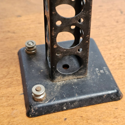 Vintage Marx O Scale Train Tower Light