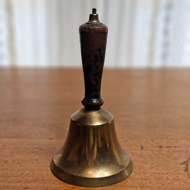 6.25" Vintage Brass School Bell