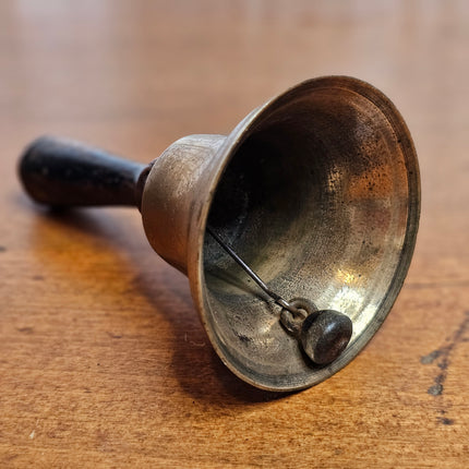 6.25" Vintage Brass School Bell