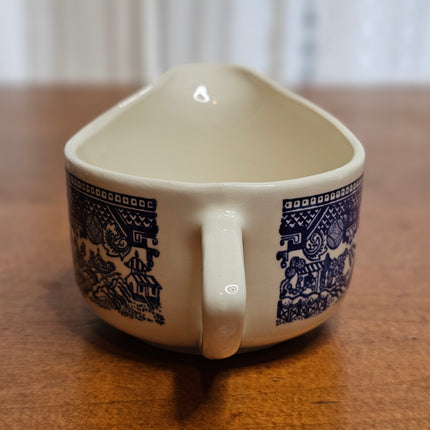 Blue Willow Royal China Lidded Sugar and Creamer Set