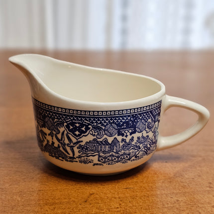 Blue Willow Royal China Lidded Sugar and Creamer Set