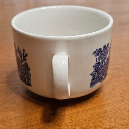Blue Willow Churchill Breakfast Cup