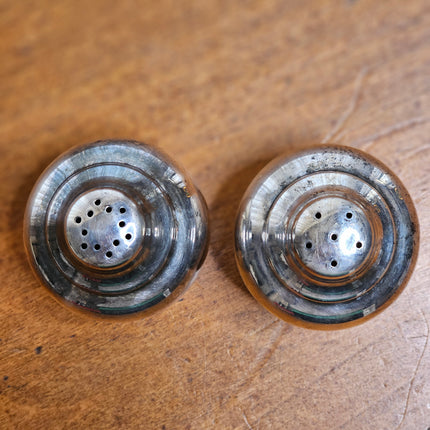 Vintage WM Williams Rogers Salt and Pepper Shakers