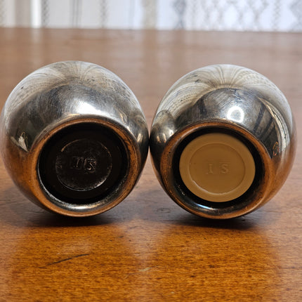 Vintage WM Williams Rogers Salt and Pepper Shakers
