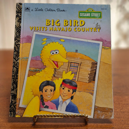 Little Golden Book | Big Bird Visits Navajo Country