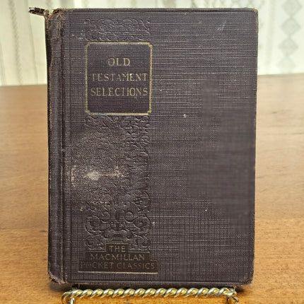 Old Testament Selections 1925