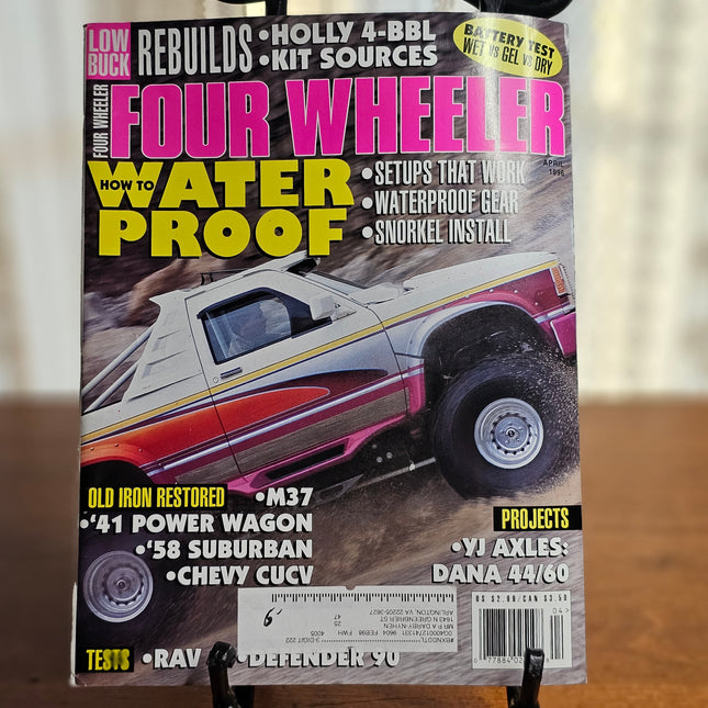 Four Wheeler Magazine April 1996