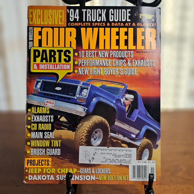 Four Wheeler Magazine November 1993
