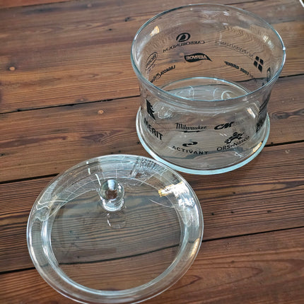 Customized Tool Advertisement Lidded Glass Jar