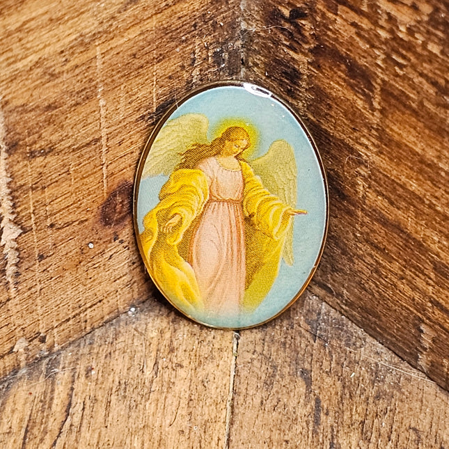 Vintage Guardian Angel Lapel Pin