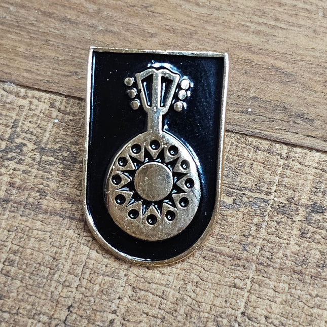 Vintage Mandolin Tie Lapel Pin
